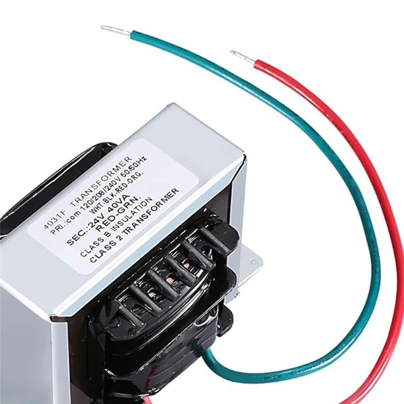 AB41-2Pcs 24V Control Transformer 40VA Main 120,208,240V Aux 24V Replace HVAC Furnace Multi Tap 4031F PF42440 GT446
AB41-2Pcs 24V Control Transformer 40VA Main 120,208,240V Aux 24V Replace HVAC Furnace Multi Tap 4031F PF42440 GT446