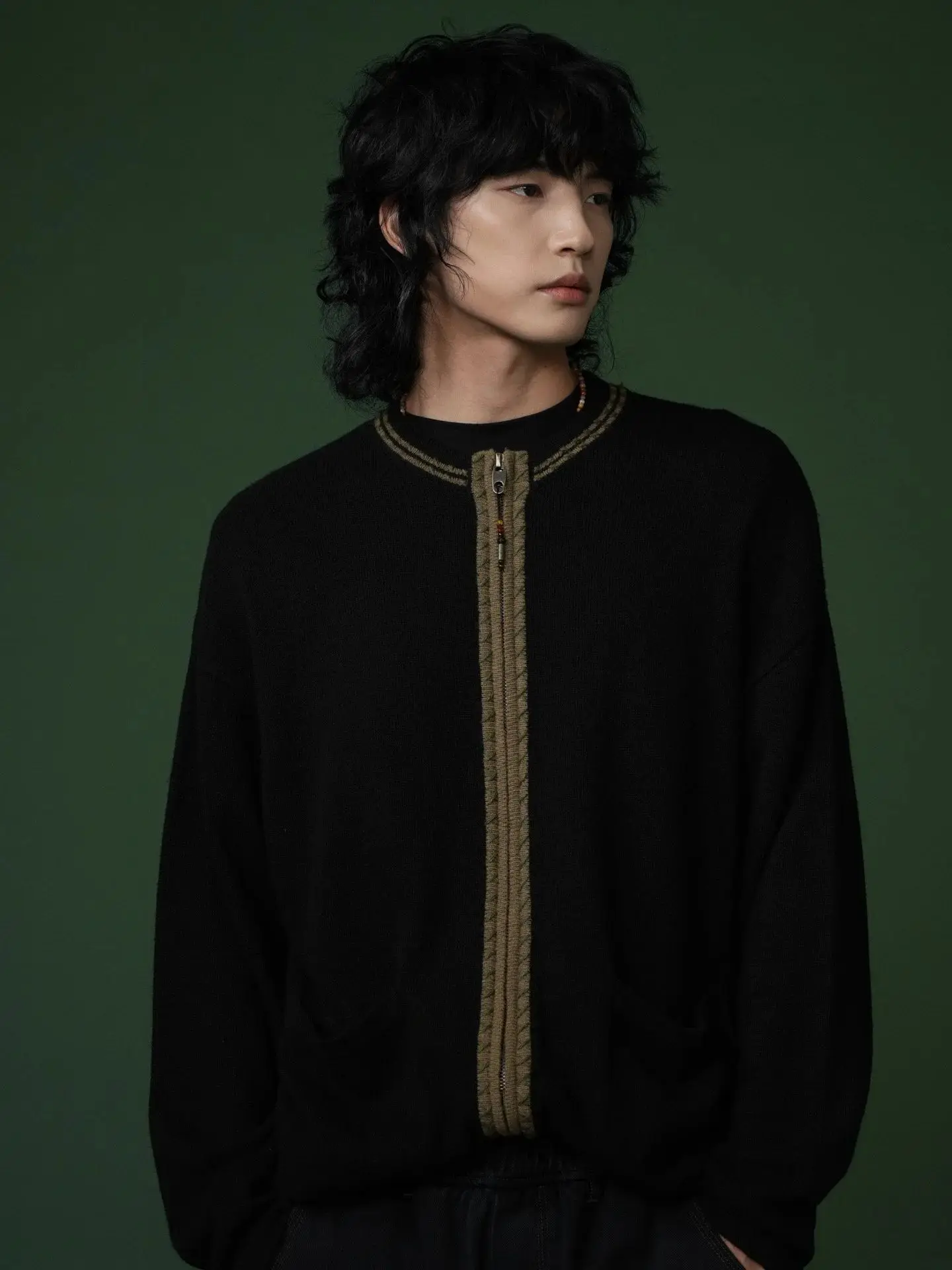 Autumn/Winter Trendy Brand American Retro Loose Casual Men's Solid Color Round-neck Long-sleeved Knitted Cardigan Jacket Top
Autumn/Winter Trendy Brand American Retro Loose Casual Men's Solid Color Round-neck Long-sleeved Knitted Cardigan Jacket Top