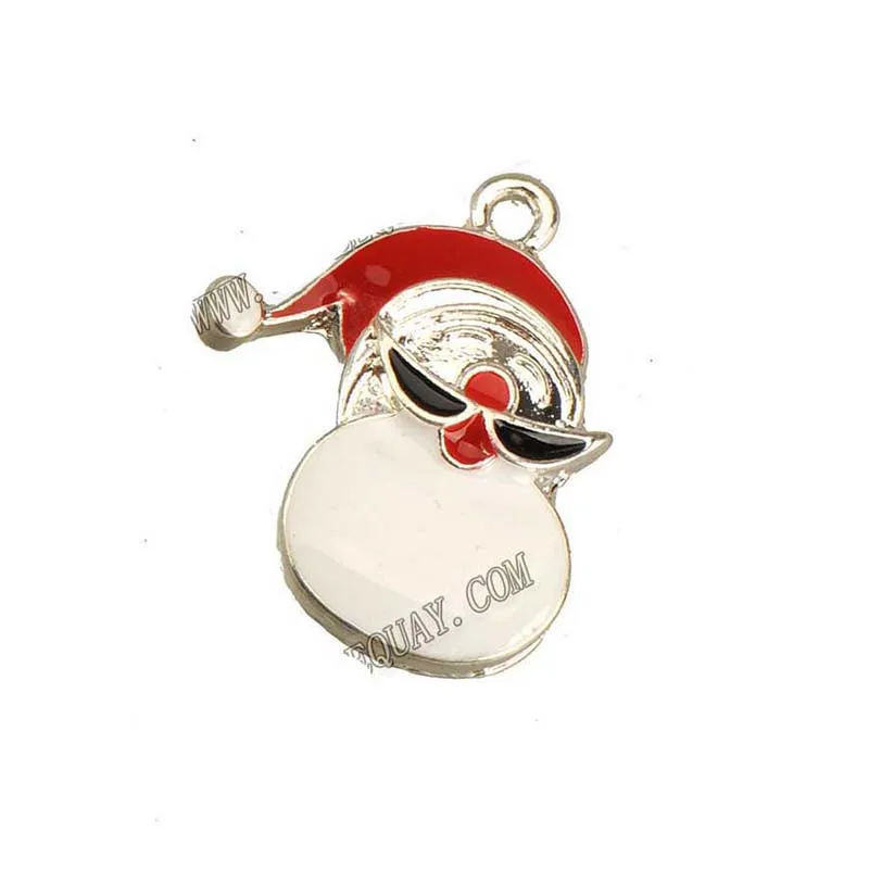 Charms Father Christmas Gifts BraceletSs Santa Claus Epoxy Earrings 20pcs/lot Jewellery Fittings Creation Key Chain Accessories
Charms Father Christmas Gifts BraceletSs Santa Claus Epoxy Earrings 20pcs/lot Jewellery Fittings Creation Key Chain Accessories