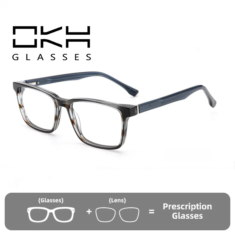 OKH Unisex Custom Prescription Glasses Anti Blue Light Progressive Lenses Myopia Reading Glasses Premium Optical Daily Eyewear
OKH Unisex Custom Prescription Glasses Anti Blue Light Progressive Lenses Myopia Reading Glasses Premium Optical Daily Eyewear