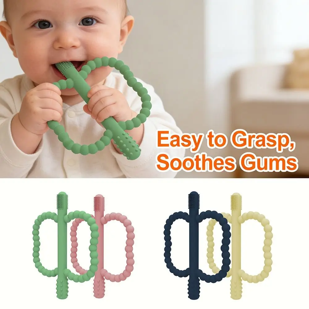 Anti-Choking Baby Teething Silicone Soothing Surface Chew Straw Sensory Toy Flexible Soft Texture Chew Stick Newborn Infants
Anti-Choking Baby Teething Silicone Soothing Surface Chew Straw Sensory Toy Flexible Soft Texture Chew Stick Newborn Infants