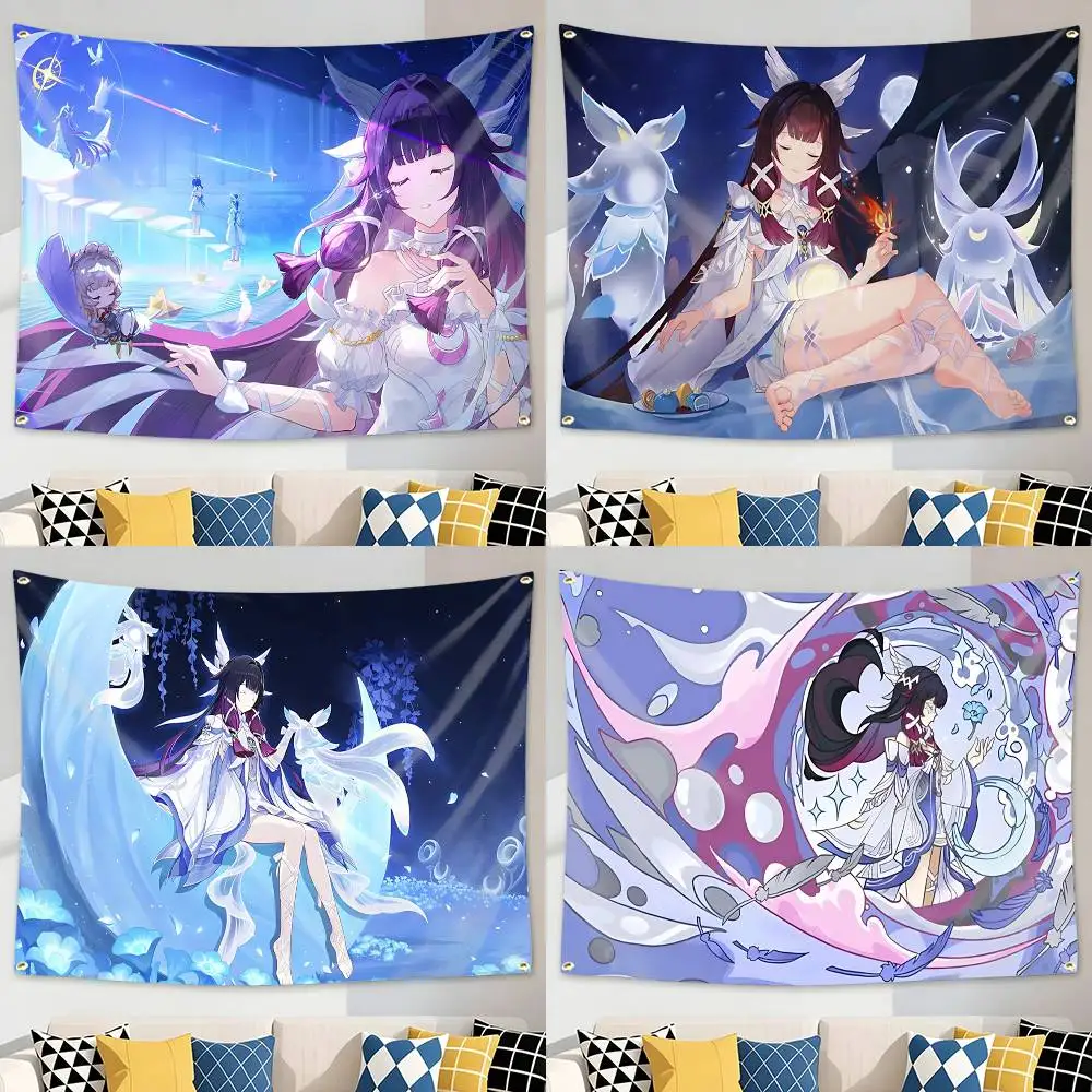 Game Genshin C-Columbina NO.3 Harbinger Flag Tapestry Banner for Bedroom Living Room Outdoor Camping Custom Supported
Game Genshin C-Columbina NO.3 Harbinger Flag Tapestry Banner for Bedroom Living Room Outdoor Camping Custom Supported