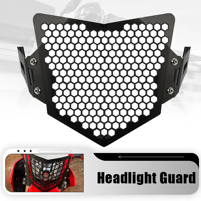For Honda CRF250L CRF250M CRF300L CRF 250 L M CRF 300 L 2013-2024 Headlight Guard Grill Protector Cover Motorcycle accessories
For Honda CRF250L CRF250M CRF300L CRF 250 L M CRF 300 L 2013-2024 Headlight Guard Grill Protector Cover Motorcycle accessories