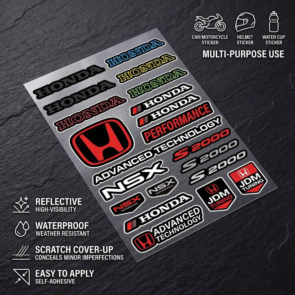 FOR HONDA HRC Fashion Universal Scratch Resist Reflective Waterproof Stickers For Auto Motorcycle Helmet Mug Refrigerator
FOR HONDA HRC Fashion Universal Scratch Resist Reflective Waterproof Stickers For Auto Motorcycle Helmet Mug Refrigerator
