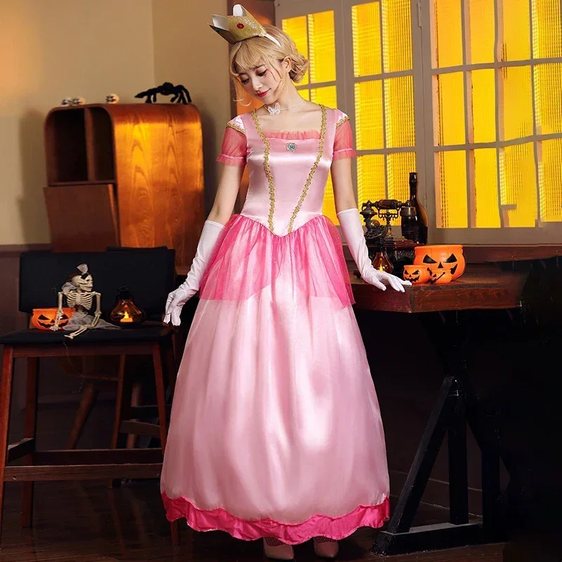 Costume Super Mario Princess Peach Cos Costume Snowy Cos Game 2025 for Carnival Party Fantasia Fancy Dress Halloween Christmas
Costume Super Mario Princess Peach Cos Costume Snowy Cos Game 2025 for Carnival Party Fantasia Fancy Dress Halloween Christmas