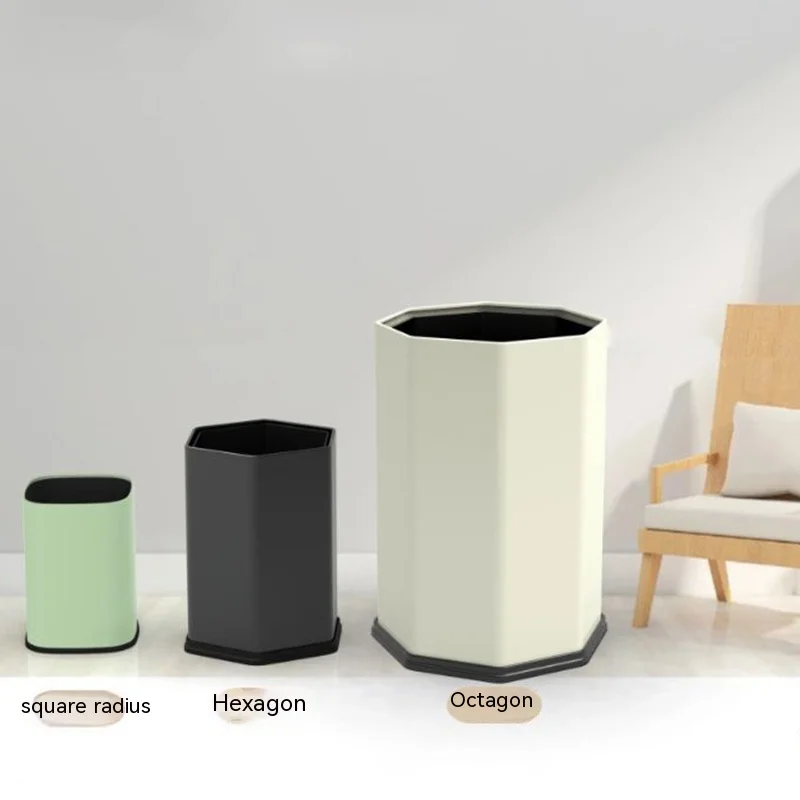 Simple Lidless Double-Layer Trash Can Household Living Room Creative Stainless Steel Trash Can Living Room High-Grade Commercial
Simple Lidless Double-Layer Trash Can Household Living Room Creative Stainless Steel Trash Can Living Room High-Grade Commercial