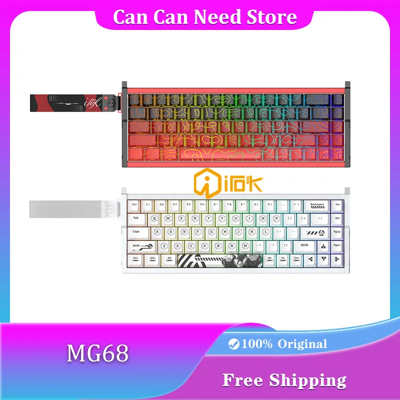 Irok MG68 MAX Magnetic Switch Keyboard Aluminum Alloy 8K 0.01mm RGB Hot Swap Mechanical Keyboard Customized PC Accessories
Irok MG68 MAX Magnetic Switch Keyboard Aluminum Alloy 8K 0.01mm RGB Hot Swap Mechanical Keyboard Customized PC Accessories