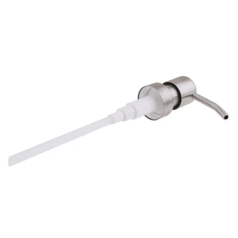 Stainless Steel Soap Pump Liquid Lotion Dispenser Replacement Head Jar Tube Bathroom Hand Replace Lotion Shampoo Pump Tube
Stainless Steel Soap Pump Liquid Lotion Dispenser Replacement Head Jar Tube Bathroom Hand Replace Lotion Shampoo Pump Tube