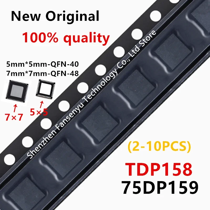 (2-10piece)100% New TDP158 TDP158RSBR SN75DP159RSBR SN75DP159RGZT SN75DP159 75DP159 5mm*5mm 7mm*7mm QFN-40 QFN-48 Chipset
(2-10piece)100% New TDP158 TDP158RSBR SN75DP159RSBR SN75DP159RGZT SN75DP159 75DP159 5mm*5mm 7mm*7mm QFN-40 QFN-48 Chipset