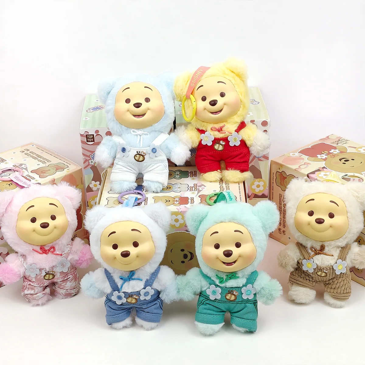 In Stock Miniso Winnie The Pooh Blind Box Vinyl Doll Puff Candy Bear Series Kawaii Plush Keychain Mystery Box Figure Gifts
In Stock Miniso Winnie The Pooh Blind Box Vinyl Doll Puff Candy Bear Series Kawaii Plush Keychain Mystery Box Figure Gifts