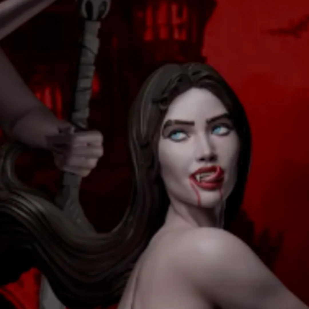 1/24 Scale 75mm height Resin Figure Beautiful Vampire Nsfw Model Kit Unassembled and Unpainted 3D printing DIY toy 1077
1/24 Scale 75mm height Resin Figure Beautiful Vampire Nsfw Model Kit Unassembled and Unpainted 3D printing DIY toy 1077