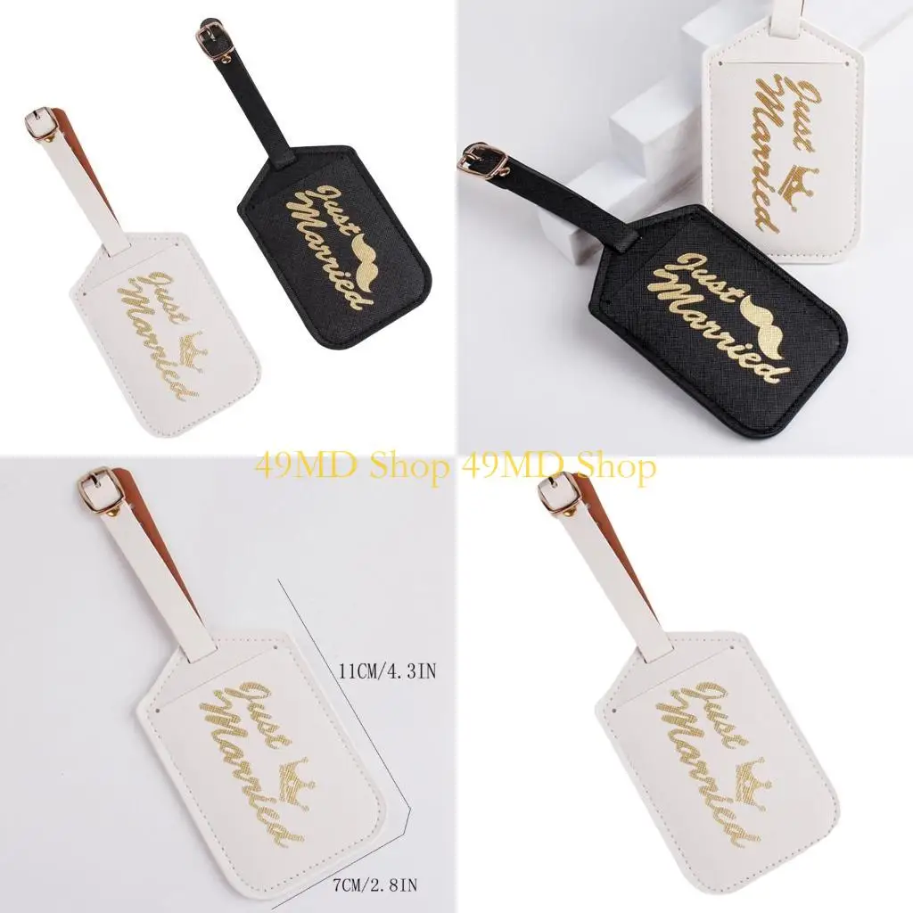 49MD PU Leather Luggage Tag Honeymoon Wedding Bridal Gift Suitcase Identification
49MD PU Leather Luggage Tag Honeymoon Wedding Bridal Gift Suitcase Identification