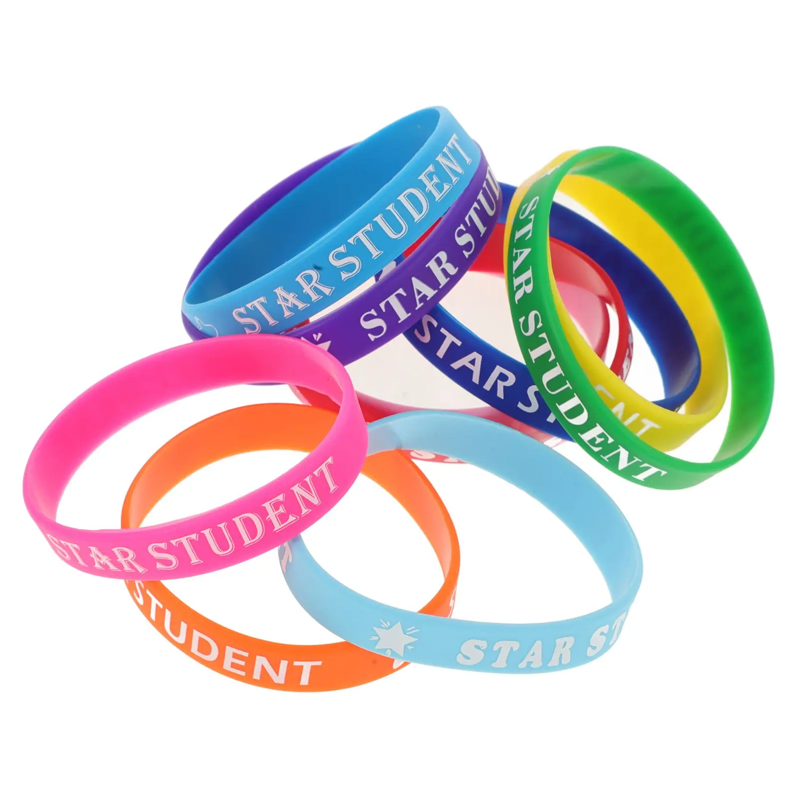 Colorful Silicone Wristbands Star Shaped Bracelets Kids Soft Comfortable School Rewards First Day Decorations Birthday Jewelry
Colorful Silicone Wristbands Star Shaped Bracelets Kids Soft Comfortable School Rewards First Day Decorations Birthday Jewelry