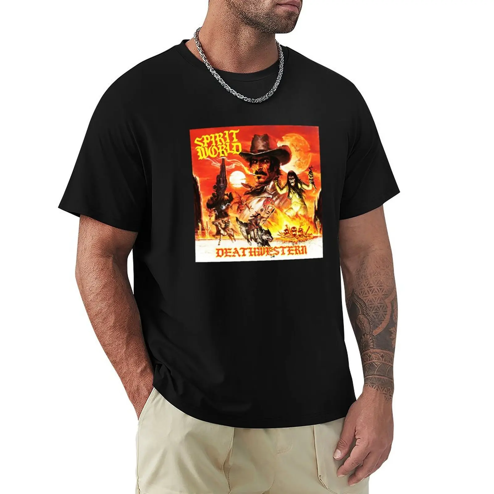 DEATHWESTERN Spiritworld T-Shirt anime stuff vintage clothes cotton graphic tees man clothes mens designer t shirt
DEATHWESTERN Spiritworld T-Shirt anime stuff vintage clothes cotton graphic tees man clothes mens designer t shirt