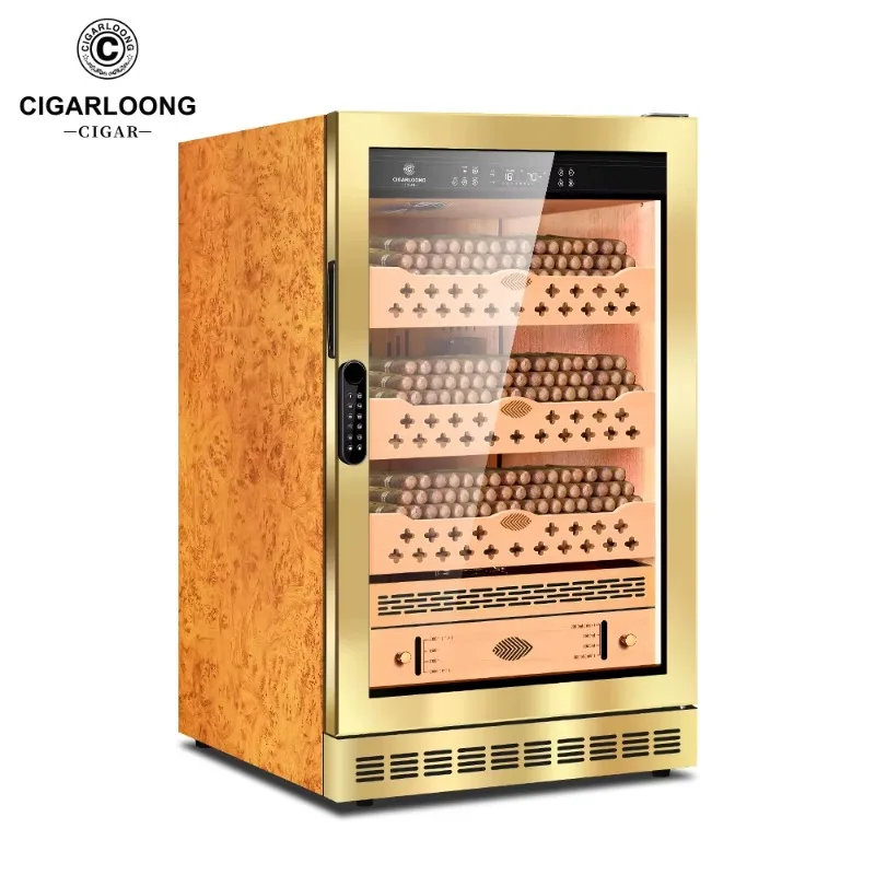 22C CIGARLOONG Сигар Индивидуальный шкаф для сигар Влажность с испанским кедровым вкладышем Контроль температуры и влажности Кулер для сигар
22C CIGARLOONG Сигар Индивидуальный шкаф для сигар Влажность с испанским кедровым вкладышем Контроль температуры и влажности Кулер для сигар