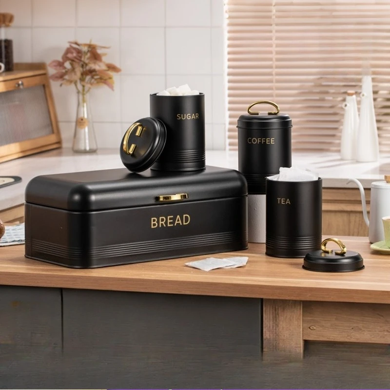 4PCS Bread Storage Jar Kitchen Supplies Storage Box Moisture-proof Sealed Jar Food Coffee Storage Jar Set Storage Containers
4PCS Bread Storage Jar Kitchen Supplies Storage Box Moisture-proof Sealed Jar Food Coffee Storage Jar Set Storage Containers