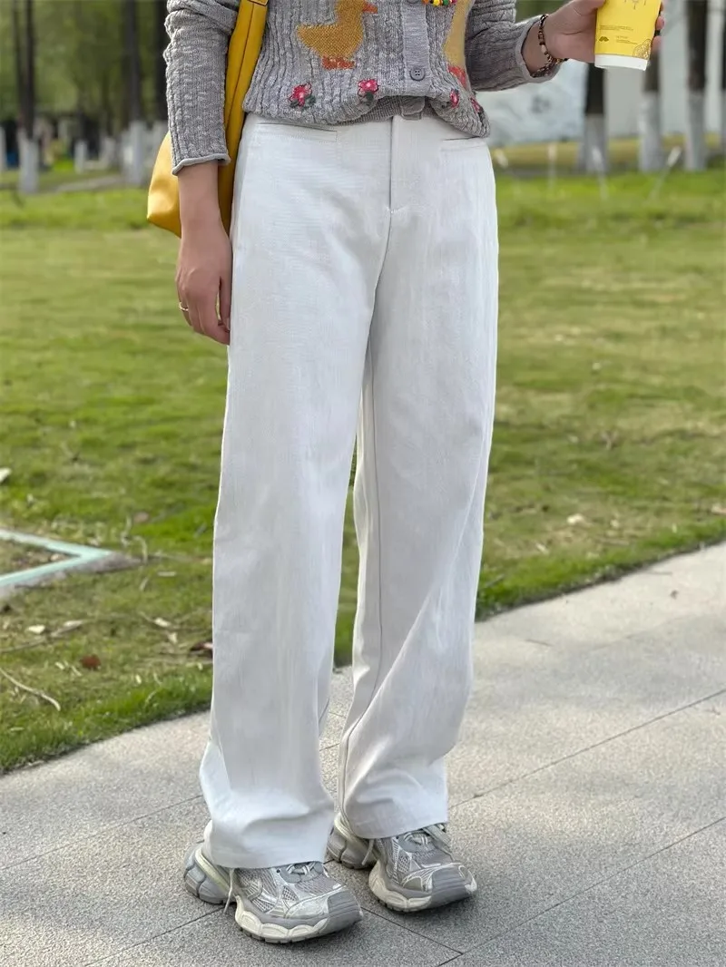 High Waist Wide Leg Denim Pants Women's Spring Summer Slimming Banana Pants Soft Smooth Modal Lyocell Scythe Pants
High Waist Wide Leg Denim Pants Women's Spring Summer Slimming Banana Pants Soft Smooth Modal Lyocell Scythe Pants