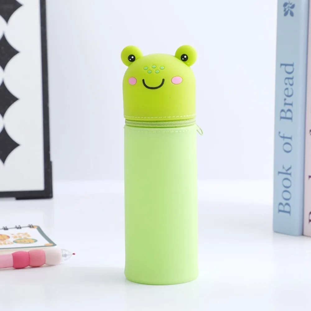 Cartoon Foldable Pen Case Silicone Dirt Resistant Stationery Organizer Soft Broken-resistant Pencil Holder for Students
Cartoon Foldable Pen Case Silicone Dirt Resistant Stationery Organizer Soft Broken-resistant Pencil Holder for Students