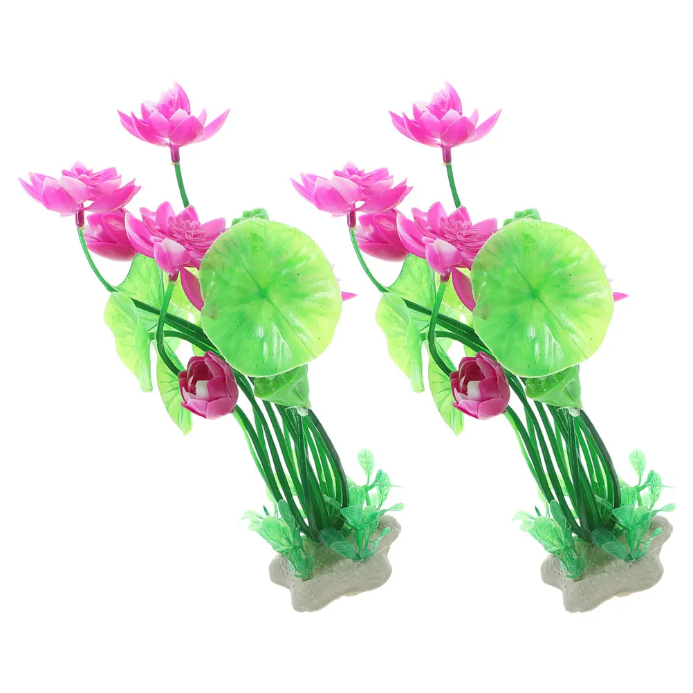 2pcs Artificial Water Plants Realistic Aquarium Decorations Fish Tank Plants Plastic Fish Tank Lotus Aquatic DecorAquarium
2pcs Artificial Water Plants Realistic Aquarium Decorations Fish Tank Plants Plastic Fish Tank Lotus Aquatic DecorAquarium