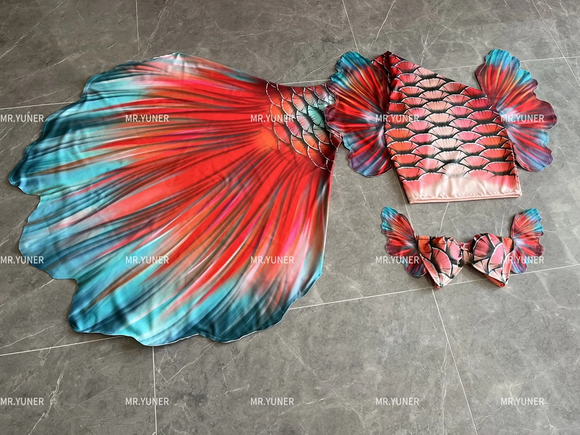 Rue'er Big Fish Tail Fighting Fish Mermaid Fish Tail Free Diving Oceanarium Show Costume Customized Size Available
Rue'er Big Fish Tail Fighting Fish Mermaid Fish Tail Free Diving Oceanarium Show Costume Customized Size Available