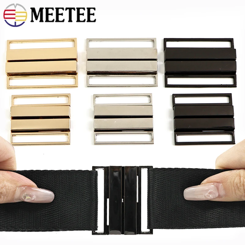 2/5Pcs 40/50mm Metal Belt Buckle for Women Coat Waistband Adjust Hook Clothes Decorative Combination Clasp Sewing Accessories
2/5Pcs 40/50mm Metal Belt Buckle for Women Coat Waistband Adjust Hook Clothes Decorative Combination Clasp Sewing Accessories