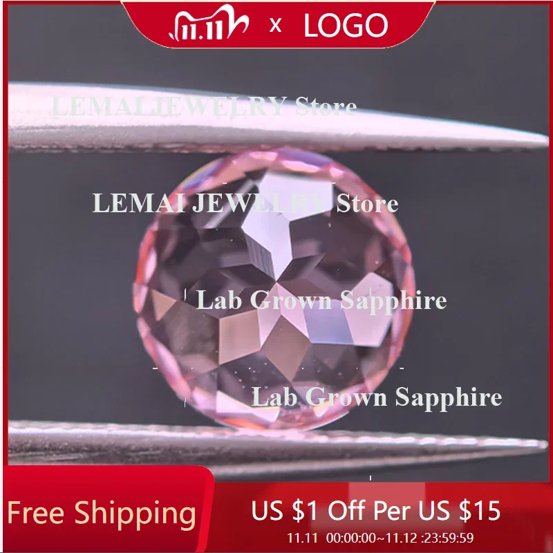 Lab Grown Sapphire Loose Stone Round Shape Sakura Pink Color 4-8mm Charms Beads for Jewelry Making Selectable AGL Certificate
Lab Grown Sapphire Loose Stone Round Shape Sakura Pink Color 4-8mm Charms Beads for Jewelry Making Selectable AGL Certificate