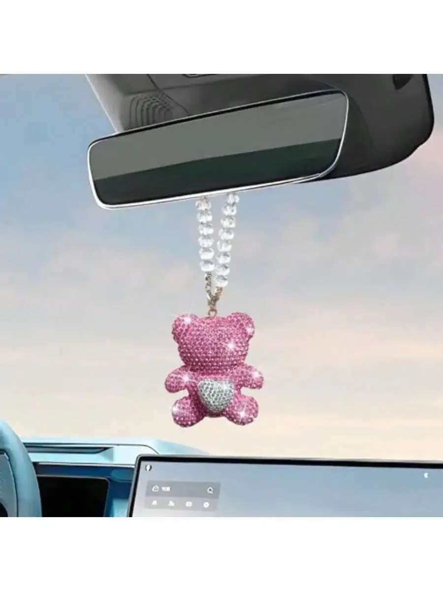 Sparkling Crystal Rhinestone Bear Car Rearview Mirror Pendant Universal Vehicle Interior Decor For Adults
Sparkling Crystal Rhinestone Bear Car Rearview Mirror Pendant Universal Vehicle Interior Decor For Adults