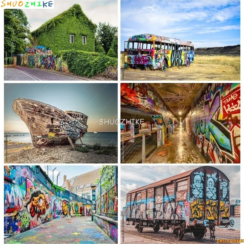 SHUOZHIKE Thin Cloth Graffiti Photography Backdrops Studio Props Vintage Brick Wall Photo Photography Background SKT-03
SHUOZHIKE Thin Cloth Graffiti Photography Backdrops Studio Props Vintage Brick Wall Photo Photography Background SKT-03