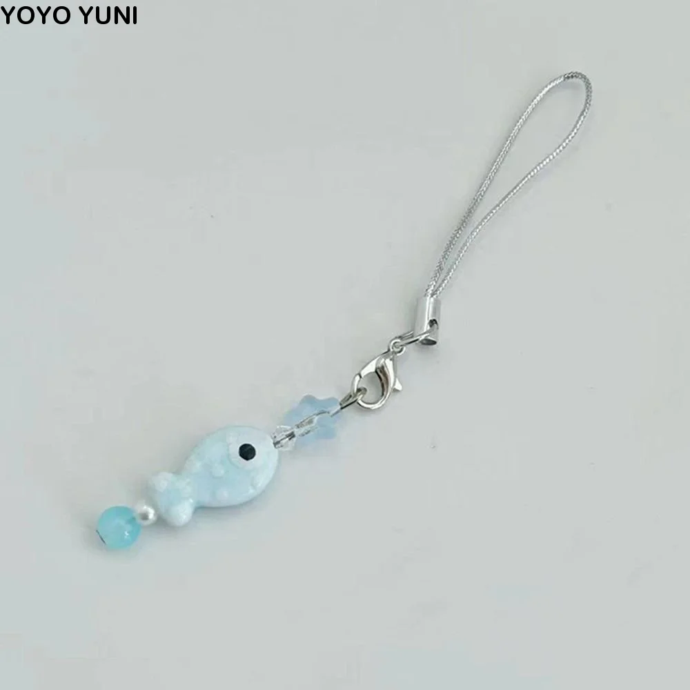 Phone Case Sweet Y2K Fish Phone Chain Pendant Beaded Cell Phone Strap Cute Handmade Mobile Lanyard Bag Keychain
Phone Case Sweet Y2K Fish Phone Chain Pendant Beaded Cell Phone Strap Cute Handmade Mobile Lanyard Bag Keychain