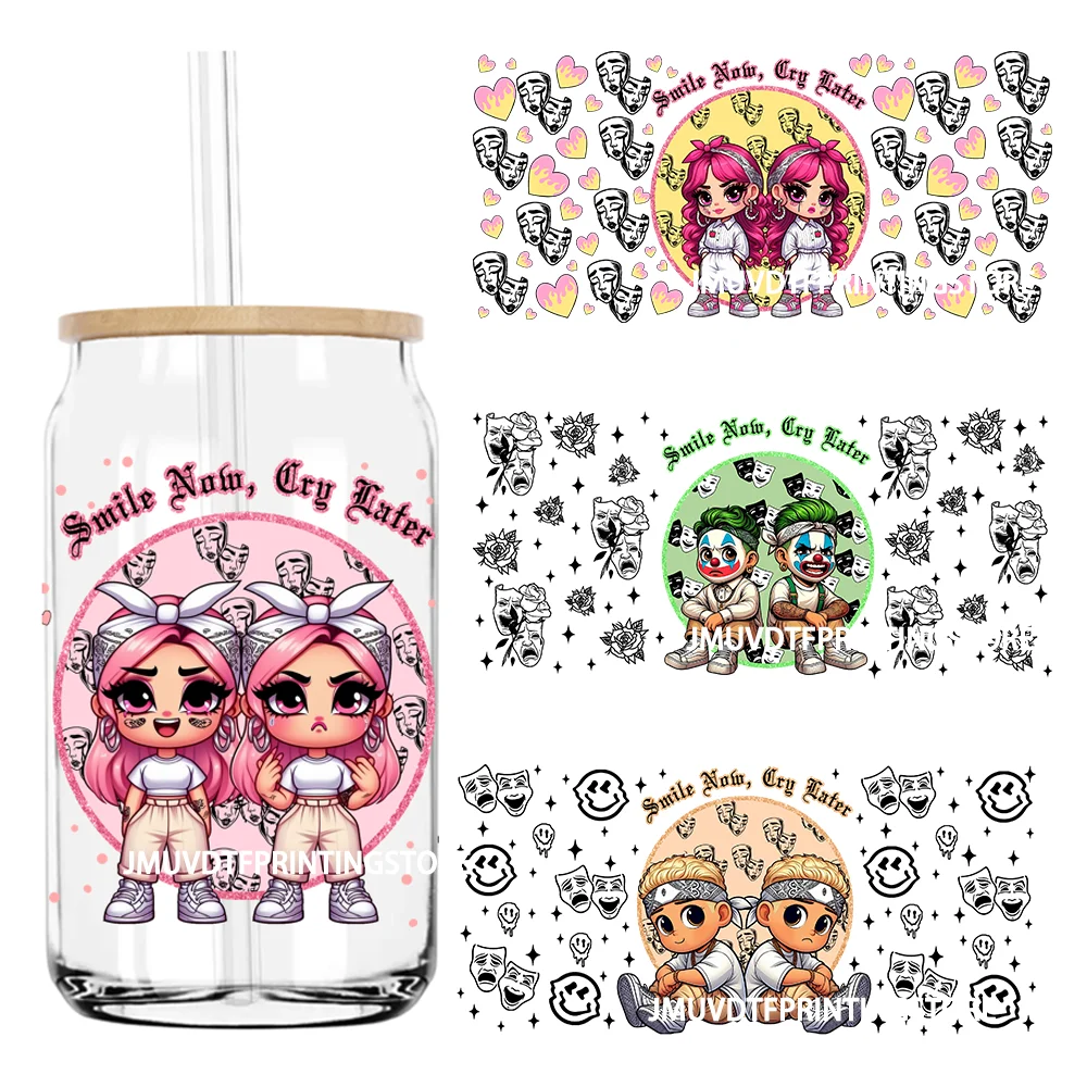 Spanish Mexican Valentines Day Couple UV DTF Sticker For 16OZ Libbey Glass Cup Can Wrap Transfer Sticker Custom Labels DIY Logo 
Spanish Mexican Valentines Day Couple UV DTF Sticker For 16OZ Libbey Glass Cup Can Wrap Transfer Sticker Custom Labels DIY Logo