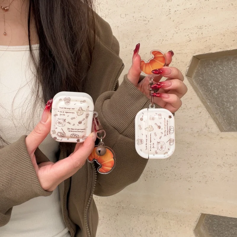 Чехол для наушников Apple Airpods 1 2, Airpods 3, Airpods 4, Airpods Pro, Pro2, с подвеской, с рисунком хлеба, против падения,
Чехол для наушников Apple Airpods 1 2, Airpods 3, Airpods 4, Airpods Pro, Pro2, с подвеской, с рисунком хлеба, против падения,