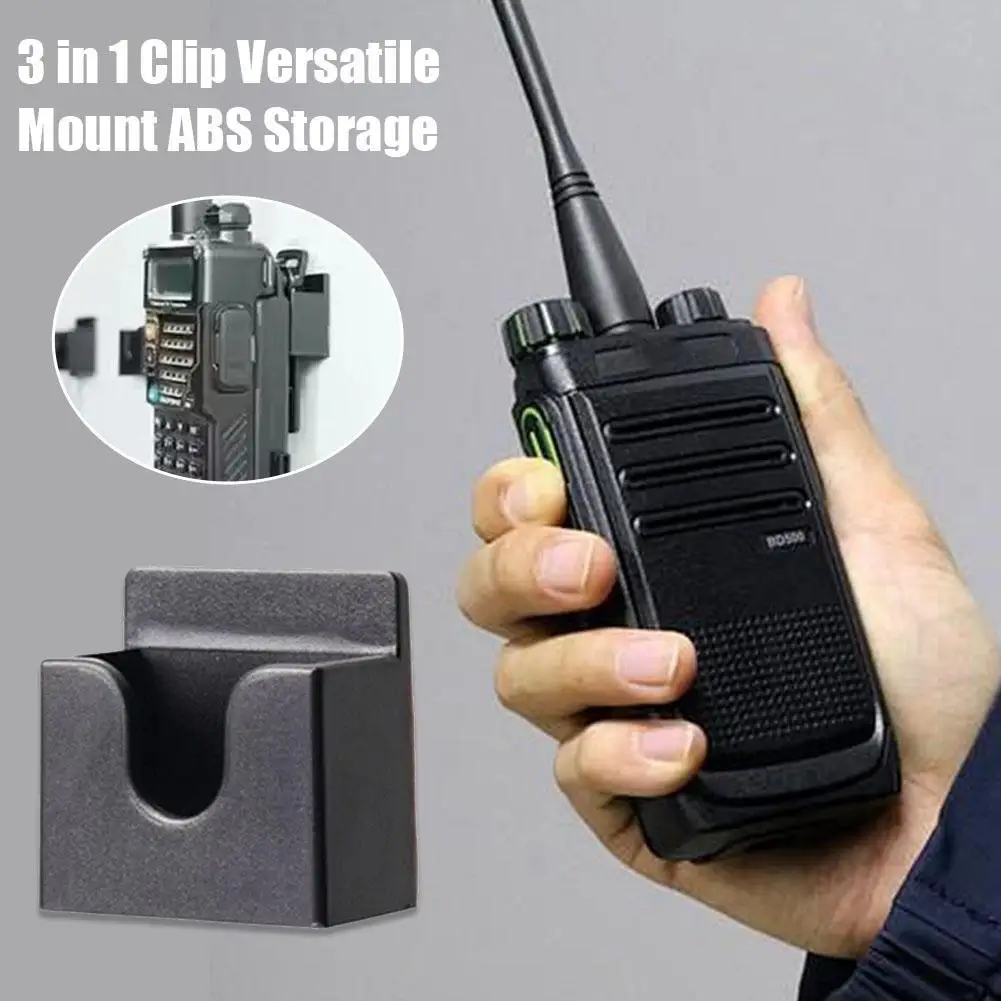 3 In1 Clip Versatile Mount ABS Storage Intercom Bracket Without Punching Anti-slip Car Stand Hand Microphone Back Clip
3 In1 Clip Versatile Mount ABS Storage Intercom Bracket Without Punching Anti-slip Car Stand Hand Microphone Back Clip