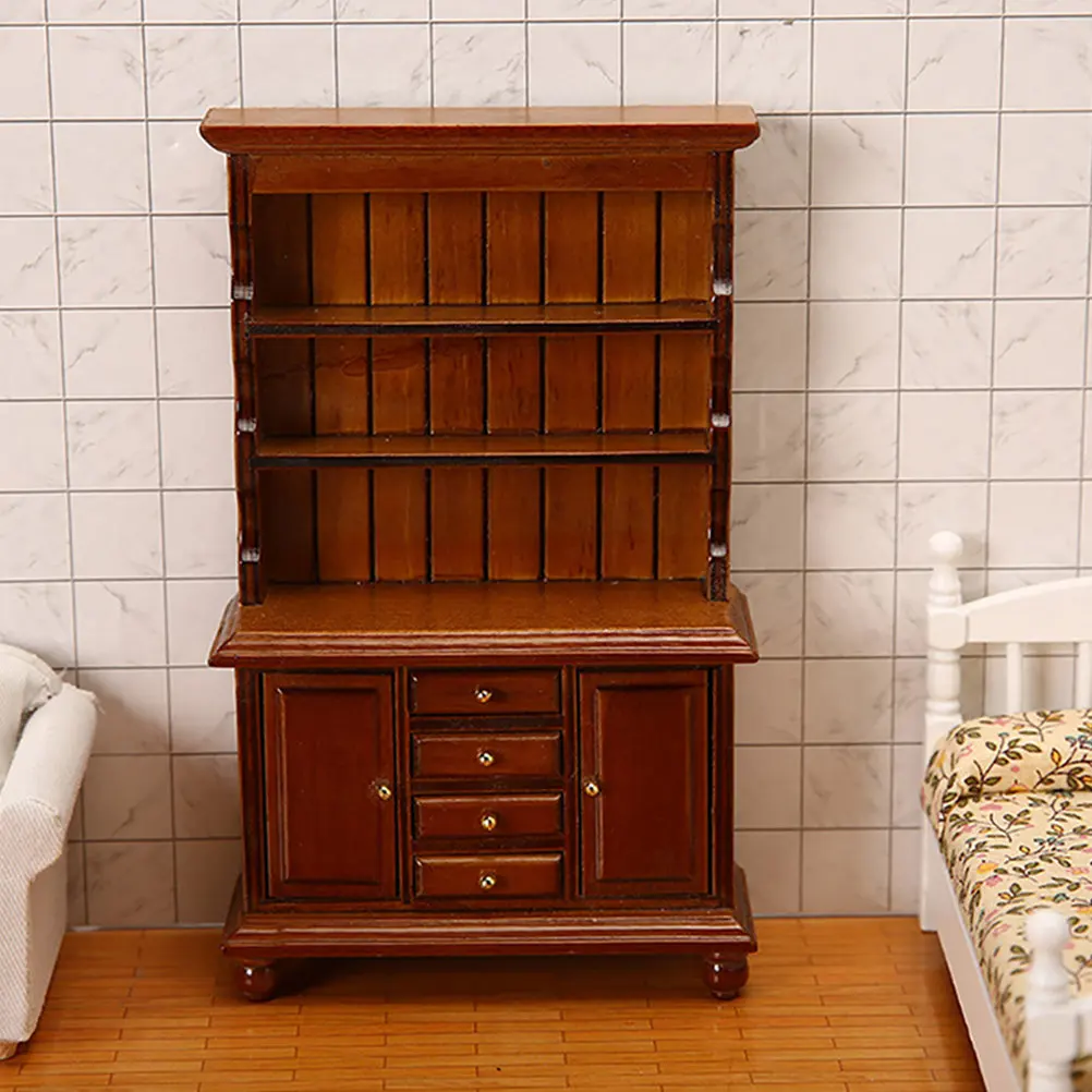 Simulated Mini Display Cabinet Adorable Birch Mini House Decor for Children Room Decoration Lovely Miniature Furniture Supply
Simulated Mini Display Cabinet Adorable Birch Mini House Decor for Children Room Decoration Lovely Miniature Furniture Supply
