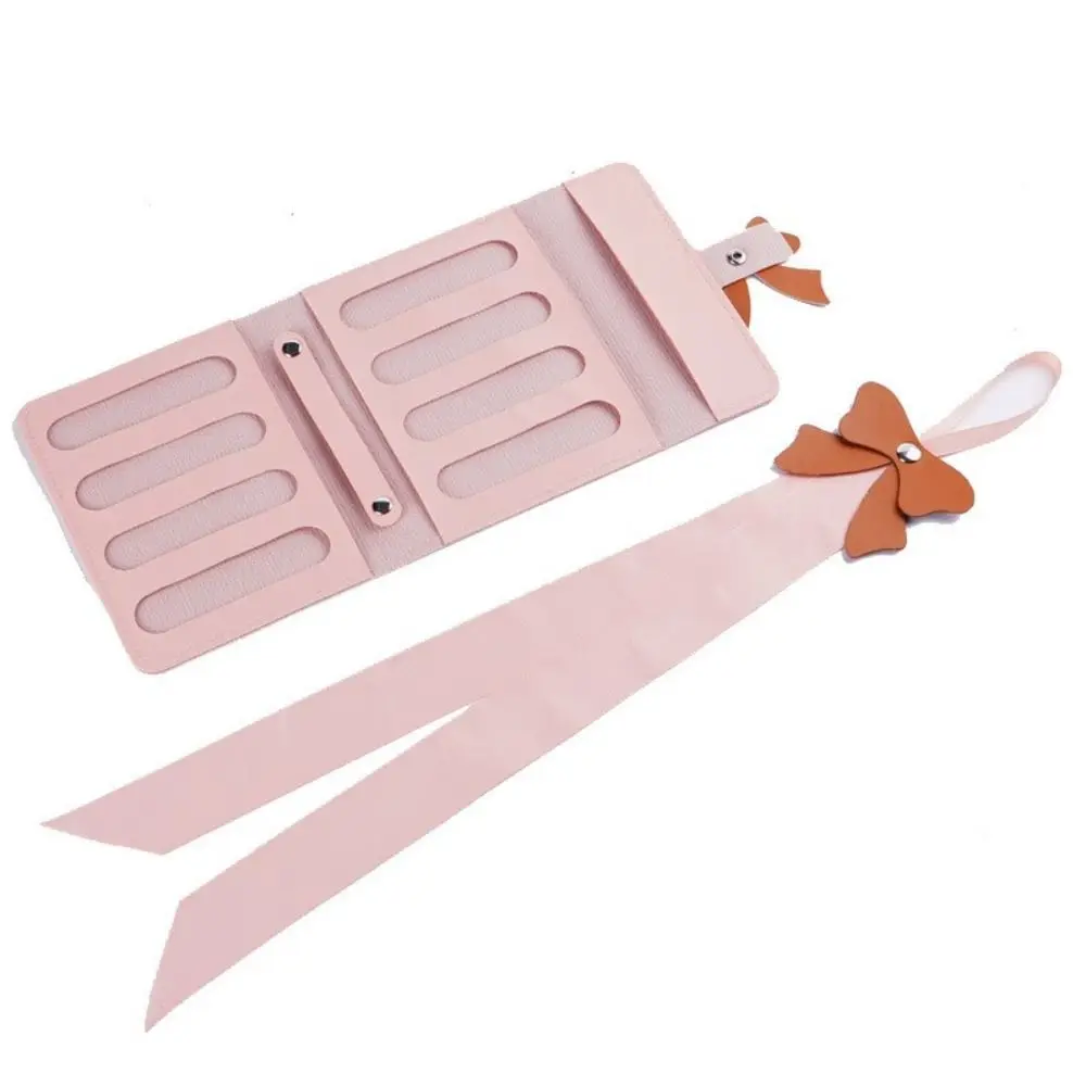 Delicate Bow Hair Clip Storage Bag Cute Compact Hair Accessory Box Pink Leather Hair Accessories Carrying Case Children
Delicate Bow Hair Clip Storage Bag Cute Compact Hair Accessory Box Pink Leather Hair Accessories Carrying Case Children