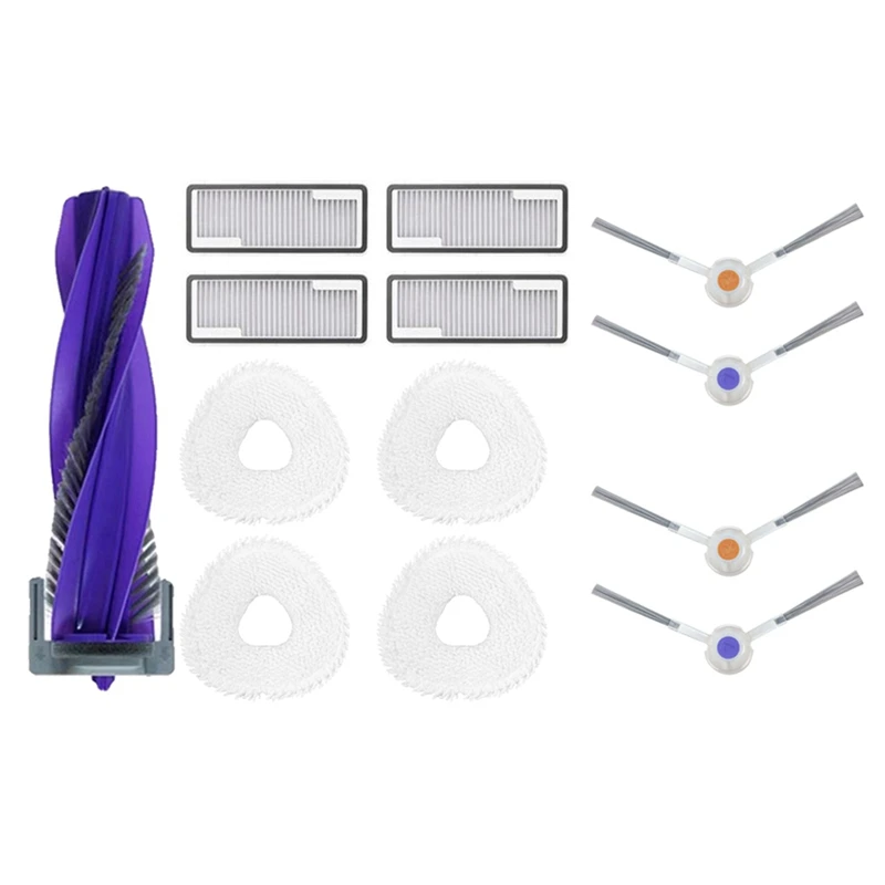 For Narwal Freo X Ultra / Narwal J4 / J4 Lite Robot Vacuum Cleaner Accessories Kit Main Side Brush Brush HEPA Filter Mop Cloth
For Narwal Freo X Ultra / Narwal J4 / J4 Lite Robot Vacuum Cleaner Accessories Kit Main Side Brush Brush HEPA Filter Mop Cloth