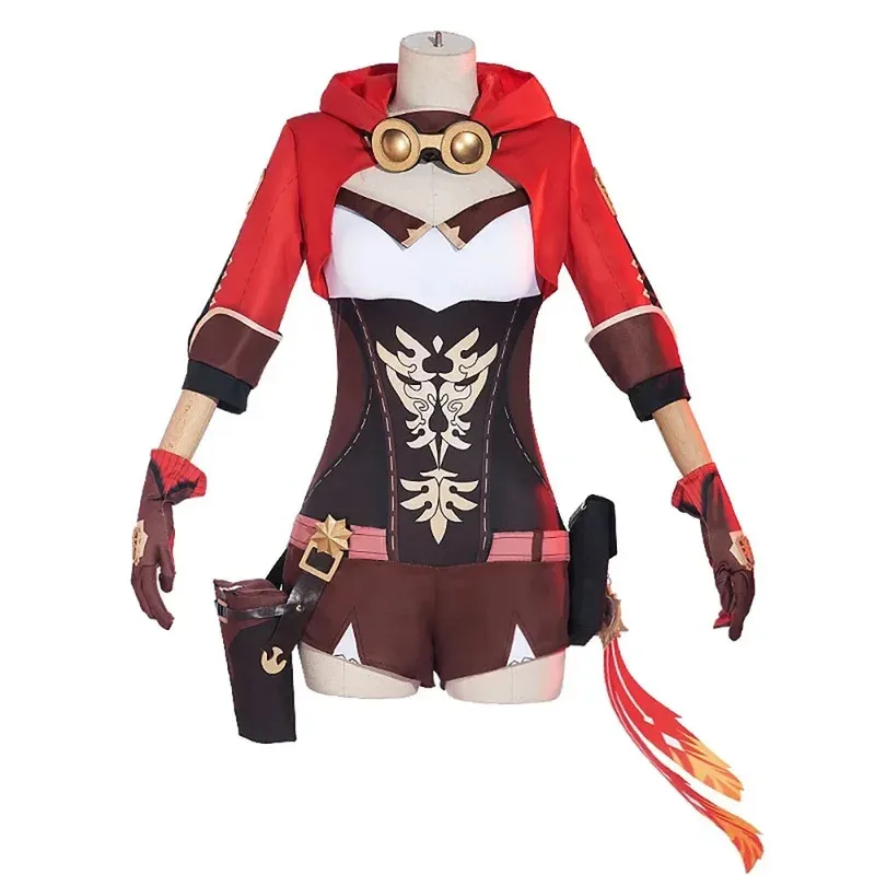 25COS аниме игра Genshin Impact Янтарный косплей костюм женский красный костюм Хэллоуин топ брюки униформа полный комплект
25COS аниме игра Genshin Impact Янтарный косплей костюм женский красный костюм Хэллоуин топ брюки униформа полный комплект