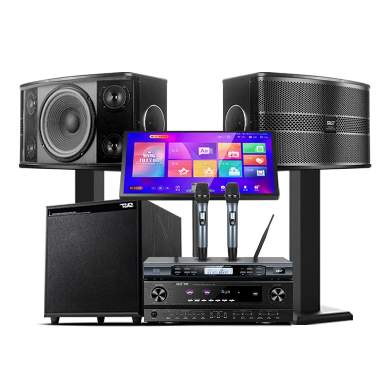 Set, full set of home karaoke home theater combination speakers, jukebox, others
Set, full set of home karaoke home theater combination speakers, jukebox, others