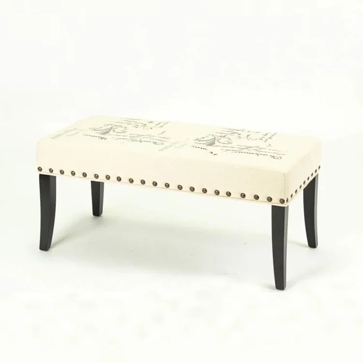 Nordic style solid wood fabric upholstered ottoman shoe changing stools bed furniture bench KY-3038
Nordic style solid wood fabric upholstered ottoman shoe changing stools bed furniture bench KY-3038