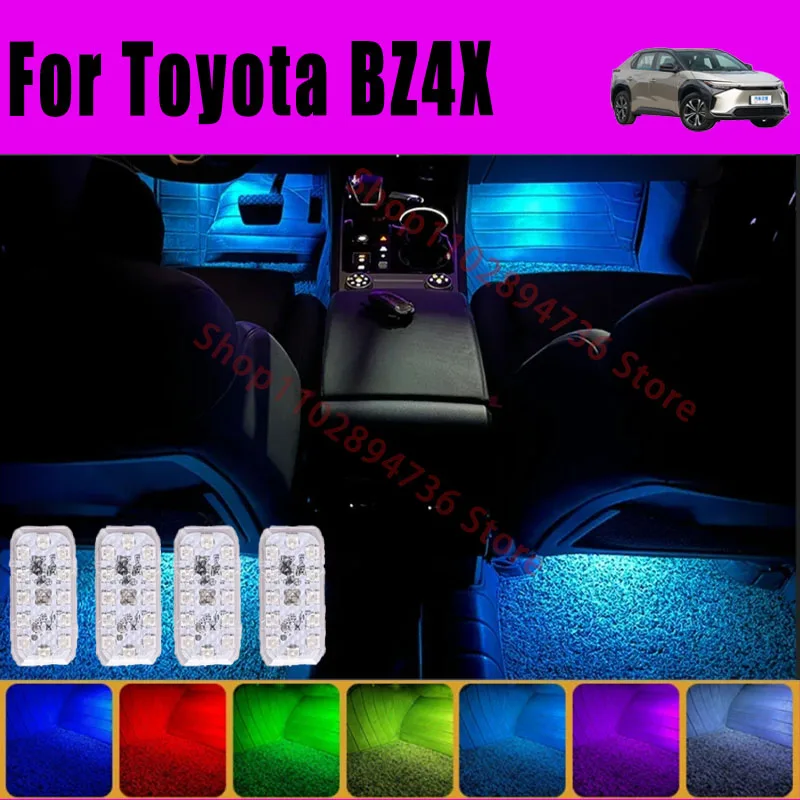 RGB Footwell Luggage Compartment Car Led HD Seat Lamp For Toyota BZ4X Car LED Atmosphere Decorative Lamp
RGB Footwell Luggage Compartment Car Led HD Seat Lamp For Toyota BZ4X Car LED Atmosphere Decorative Lamp