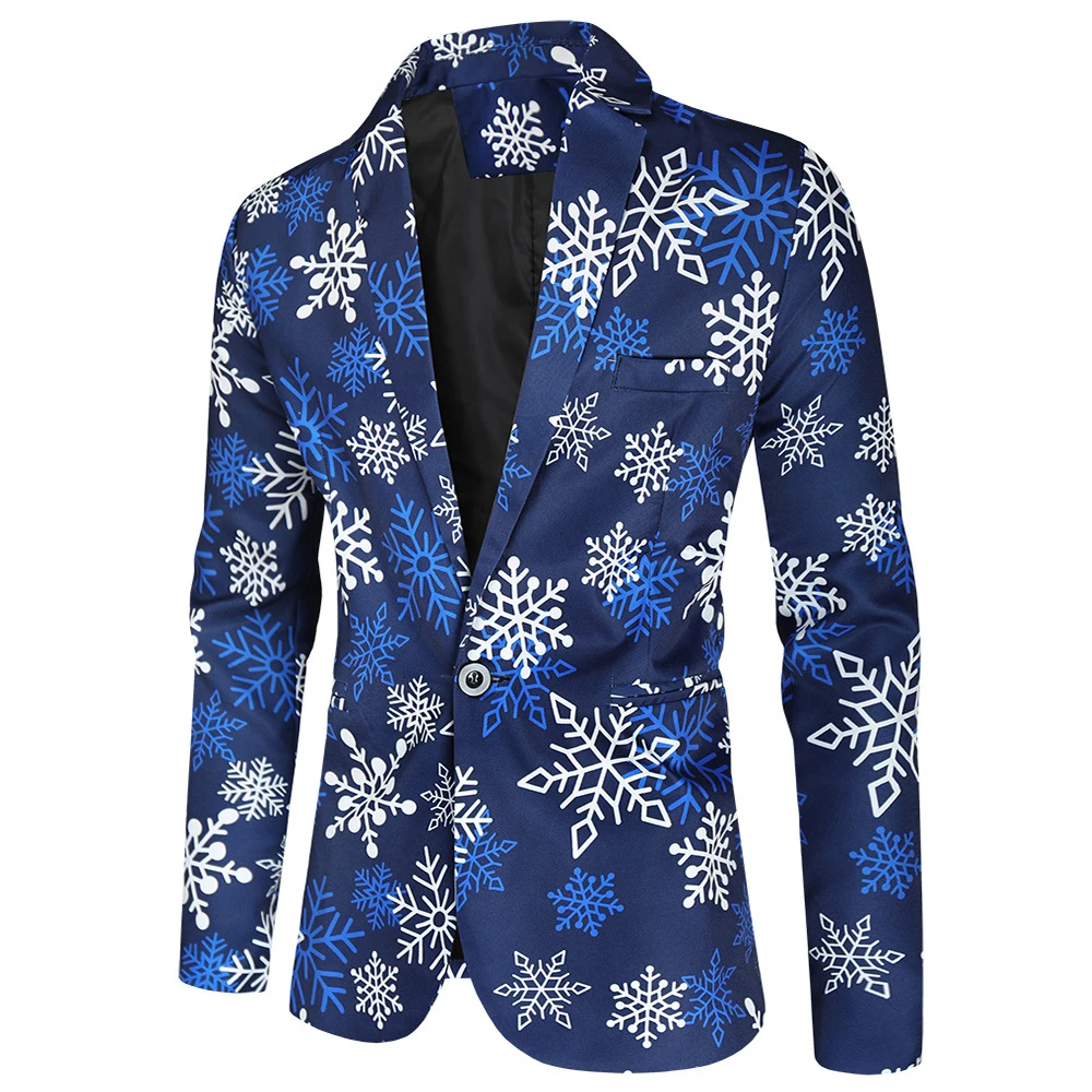 Film Male Christmas Jacket Only Christmas Blazer Jacket Funny Xmas Santa Long Sleeve V Neck Party Coat Christmas Suit for Men
Film Male Christmas Jacket Only Christmas Blazer Jacket Funny Xmas Santa Long Sleeve V Neck Party Coat Christmas Suit for Men