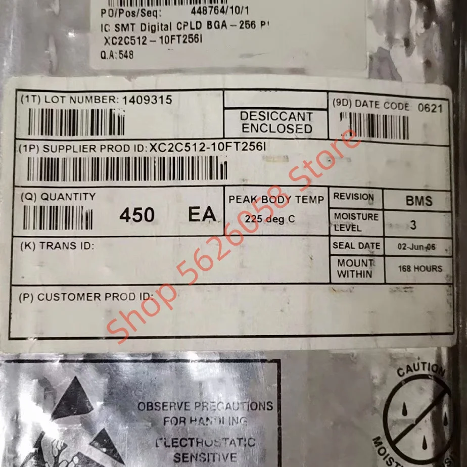 XC2C512-10FT256I 1 шт./лот BGA XC2C512 10FT256I оригинальный и аутентичный, бесплатная доставка 
XC2C512-10FT256I 1 шт./лот BGA XC2C512 10FT256I оригинальный и аутентичный, бесплатная доставка