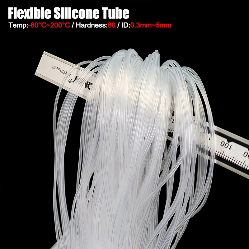 1 Meter ID 2mm OD8mm Food Grade Transparent Silicone Tube Soft Capillary Pipe Heat-resistant Flexible Nontoxic Hose
1 Meter ID 2mm OD8mm Food Grade Transparent Silicone Tube Soft Capillary Pipe Heat-resistant Flexible Nontoxic Hose