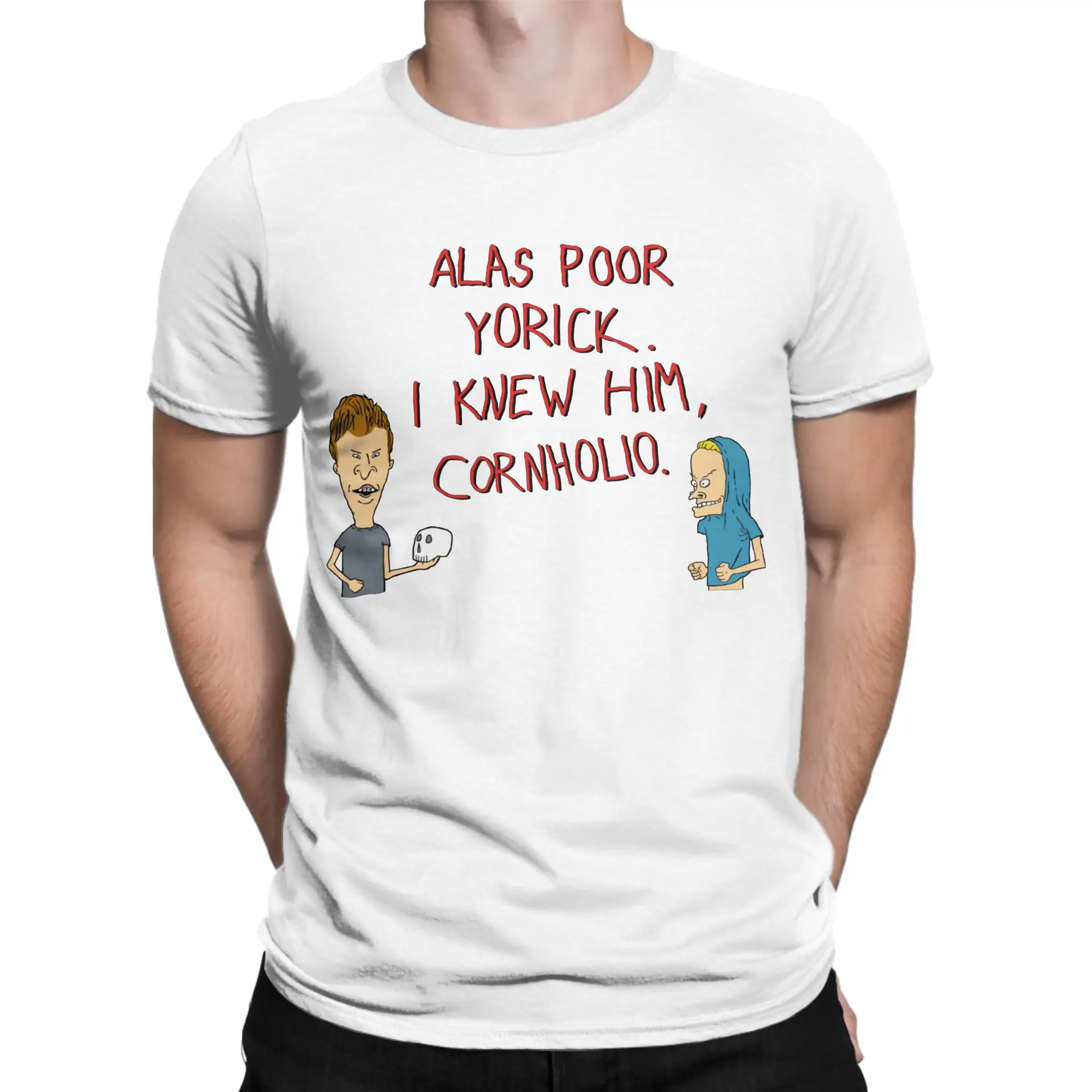 Butthead Prince of Denmark T Shirt Men's 100%Cotton Tops Beavis and Butthead 90s Funny Music Cartoon BB Crewneck Short Sleeve
Butthead Prince of Denmark T Shirt Men's 100%Cotton Tops Beavis and Butthead 90s Funny Music Cartoon BB Crewneck Short Sleeve