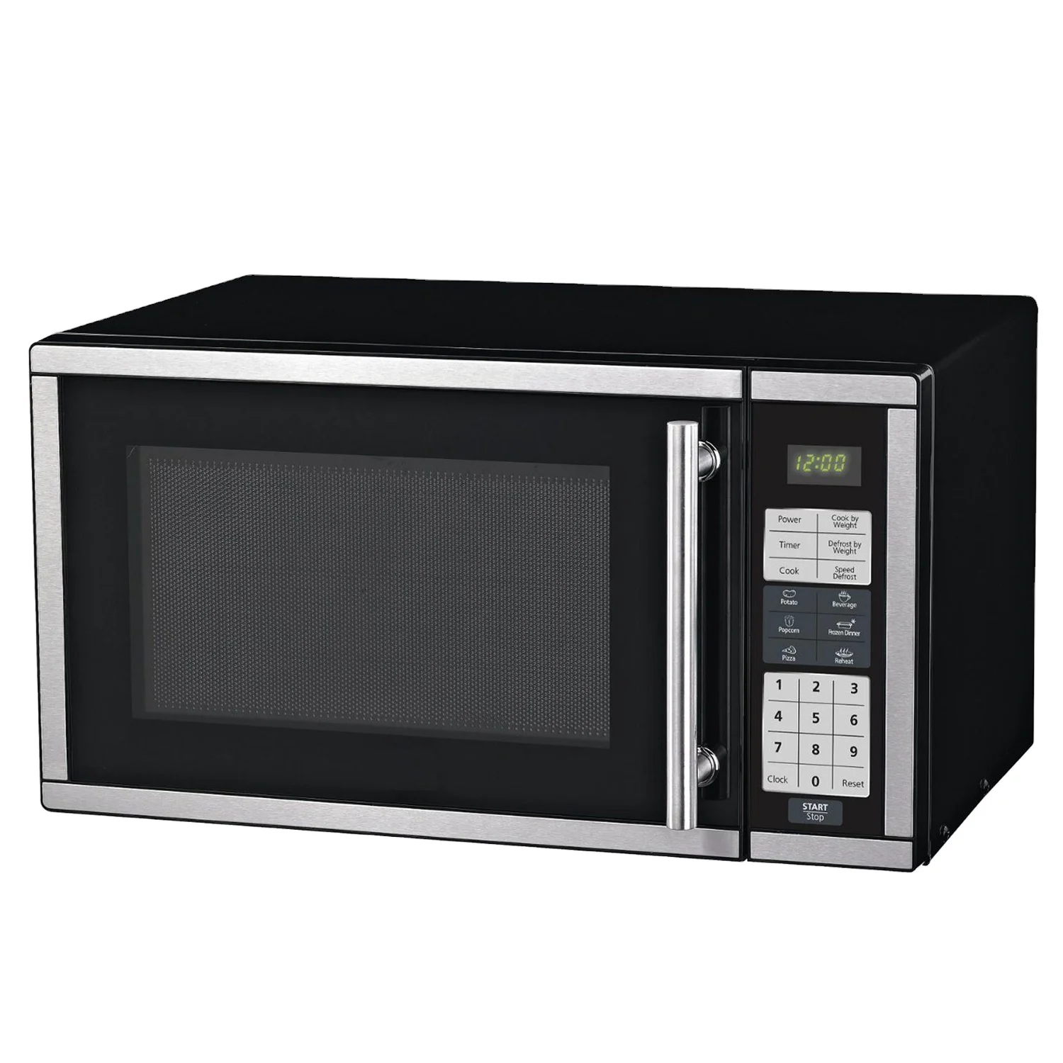 For 110V 0.7 Cuft Stainless Tabletop Digital Microwave Oven With Grill
For 110V 0.7 Cuft Stainless Tabletop Digital Microwave Oven With Grill