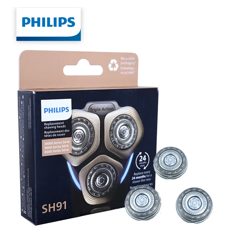 Philips SH91 shaving head 1 pack for 9000 Series S9xxx and Prestige SP9xxx
Philips SH91 shaving head 1 pack for 9000 Series S9xxx and Prestige SP9xxx