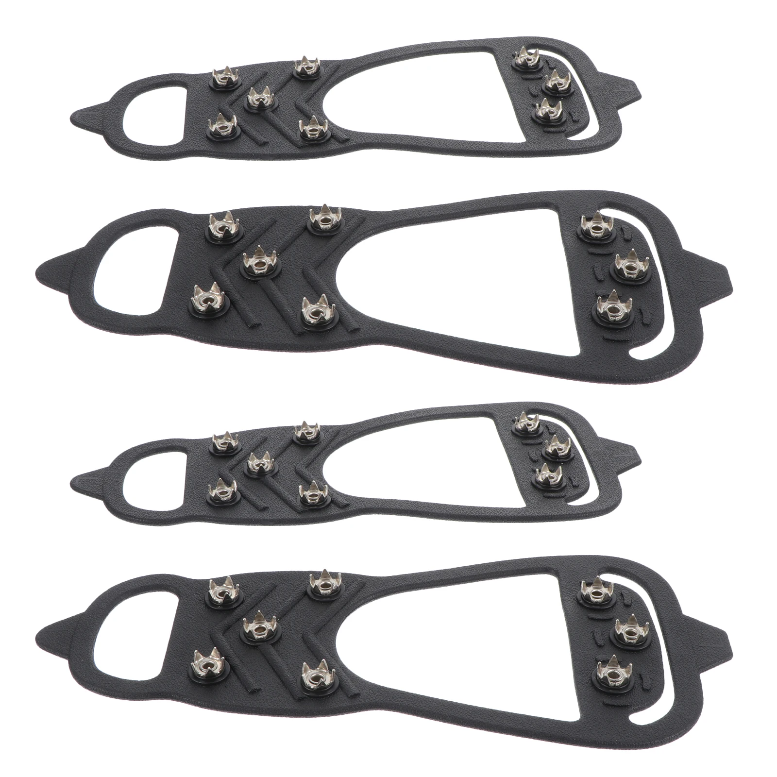 2 Pairs Of Hiking Shoe Spike Chains Anti-slip Crampon Shoe Covers Snow Climbing Equipment Snow Claws Grippers Shoe Cover 9 Inch
2 Pairs Of Hiking Shoe Spike Chains Anti-slip Crampon Shoe Covers Snow Climbing Equipment Snow Claws Grippers Shoe Cover 9 Inch