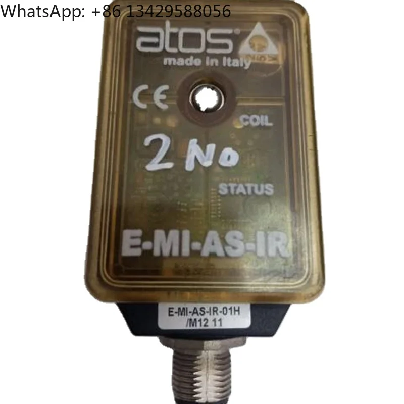New solenoid valve E-MI-AS-IR-01H/M12 11 proportional valve electronic amplifier
New solenoid valve E-MI-AS-IR-01H/M12 11 proportional valve electronic amplifier