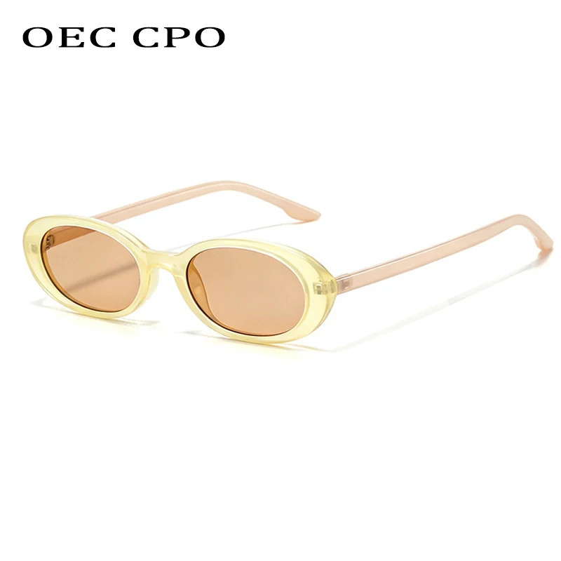 OEC CPO Vintage Oval Sunglasses Women Fashion Small Frame Gradient Shades UV400 Sun Glasses Female Colorful Eyewear
OEC CPO Vintage Oval Sunglasses Women Fashion Small Frame Gradient Shades UV400 Sun Glasses Female Colorful Eyewear