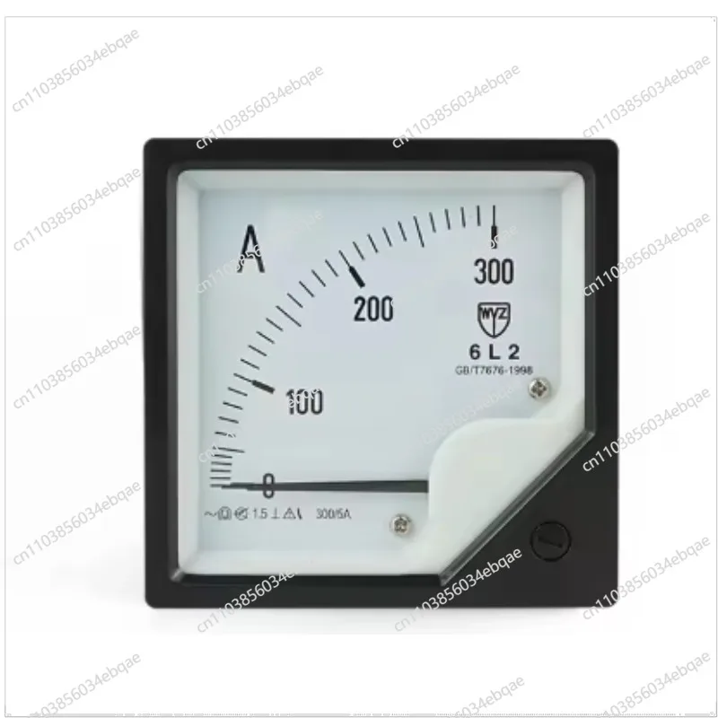 Visual Analog Panel Meter 6L2 A Ammeter 50/5A 100/5A 300/5A 500/5A 76 * 76MM Size
Visual Analog Panel Meter 6L2 A Ammeter 50/5A 100/5A 300/5A 500/5A 76 * 76MM Size