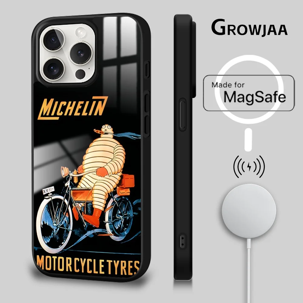 T-TireS Brand Car Motorcycle Phone Case For iPhone 16 15 14 13 12 11 Pro Max Plus Mini Magsafe Mirror Wireless Magnetic Cover
T-TireS Brand Car Motorcycle Phone Case For iPhone 16 15 14 13 12 11 Pro Max Plus Mini Magsafe Mirror Wireless Magnetic Cover